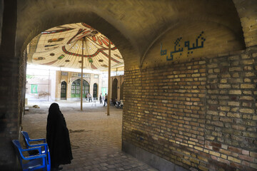 برپایی خیمه محرم در تکیه بُنگی ها -کرمان