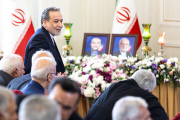 سید عباس عراقچی، وزیر امور خارجه در بزرگداشت وزیران شهید امور خارجه