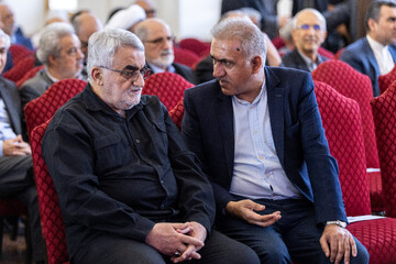 علاءالدین بروجردی در مراسم بزرگداشت وزیران شهید امور خارجه