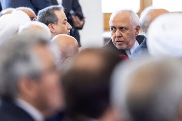 محمد جواد ظریف در بزرگداشت وزیران شهید امور خارجه