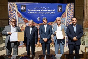 سفر وزیر میراث فرهنگی، صنایع دستی و گردشگری به اصفهان