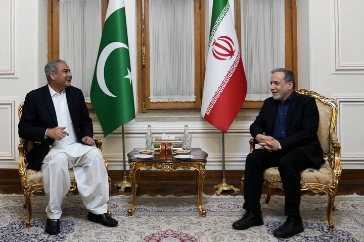 حضور وزیر کشور پاکستان در تهران