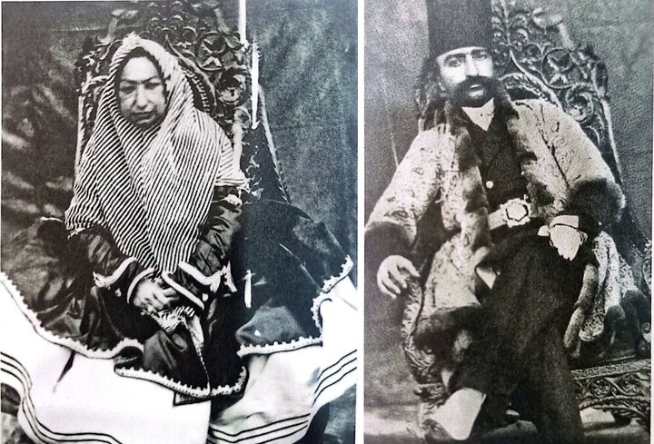 مهد علیا و ناصرالدینشاه صندلی شاهی؛ به نام مادر به کام پسر!