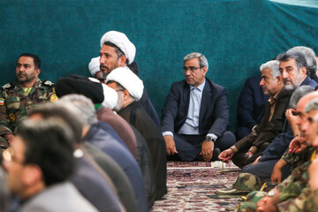 غلامحسین مظفری، استاندار خراسان رضوی در  گرامیداشت سالگرد شهید جمهور و شهدای خدمت