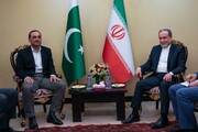 دیدار دوباره فرمانده ارتش پاکستان با وزیر خارجه ایران