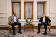 دیدار عاصم منیر با عراقچی