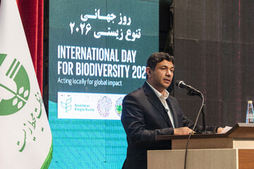 «حسن فرطوسی»دبیرکل کمیسیون ملی یونسکو در ایران درهمایش گرامیداشت روز جهانی تنوع زیستی _ساری