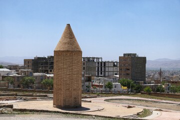 «ماکت برج قربان  همدان ؛در پارک مینی‌ورلد ملایر»