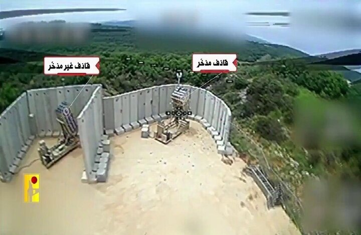 حزب‌الله از انهدام ۲ سکوی پرتاب موشک گنبد آهنین متجاوزان خبر داد