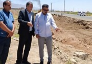 آغاز عملیات اجرایی باند دوم محور سلیمان‌آباد - نعیم‌آباد زرند با اتکا به مشارکت‌های مردمی