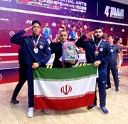 جایگاه چهارمی MMA ایران در قهرمانی آسیا