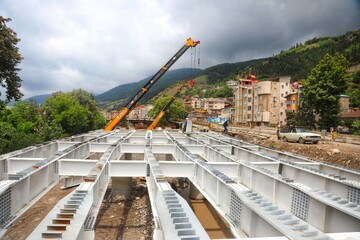 احداث پل ۶۰۰ متری شهر پل سفید-مازندران