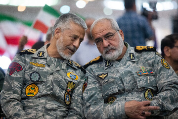 حبیب‌الله سیاری در مراسم گرمیداشت شهدای جنگ رمضان و سالگرد شهدای اقتدار ایران