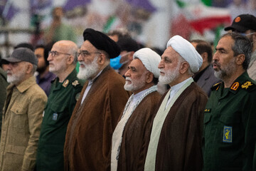 مراسم گرمیداشت شهدای جنگ رمضان و سالگرد شهدای اقتدار ایران