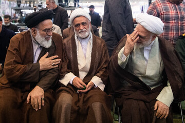 غلامحسین محسنی اژه ای، رئیس قوه قضائیه در مراسم گرمیداشت شهدای جنگ رمضان و سالگرد شهدای اقتدار ایران