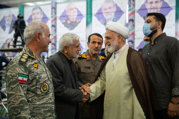 غلامحسین محسنی اژه ای، رئیس قوه قضائیه در مراسم گرمیداشت شهدای جنگ رمضان و سالگرد شهدای اقتدار ایران