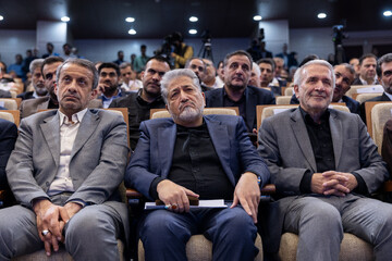 بیژن رنجبر، رئیس دانشگاه آزاد در مراسم چهل و چهارمین سالگرد تاسیس دانشگاه آزاد اسلامی