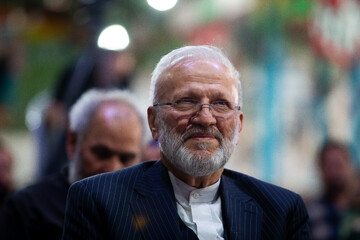 منوچهر متکی، وزیر اسبق امور خارجه در مراسم گرامیداشت شهید علی لاریجانی - اصفهان
