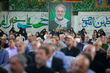 مراسم گرامیداشت شهید علی لاریجانی - اصفهان