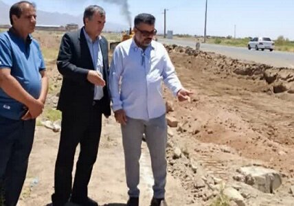 آغاز عملیات اجرایی باند دوم محور سلیمان‌آباد - نعیم‌آباد زرند با اتکا به مشارکت‌های مردمی