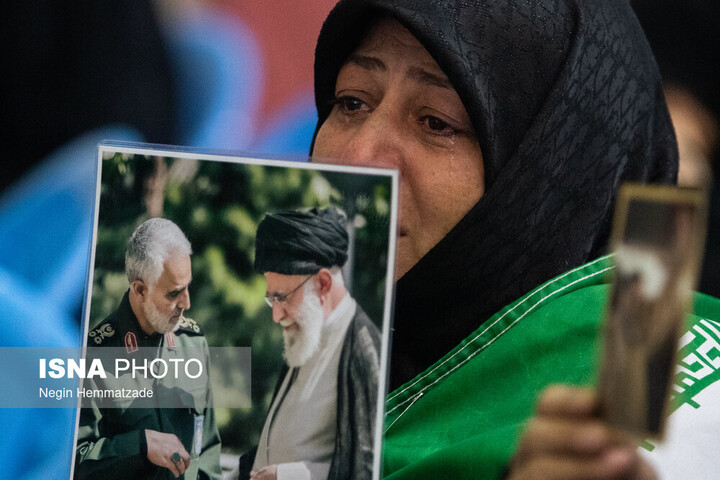 مراسم گرامیداشت شهدای جنگ رمضان و سالگرد شهدای اقتدار ایران