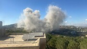 موج جدید بمباران مناطق جنوبی لبنان+ فیلم