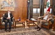 دیدار و گفت‌وگوی نبیه بری و کاردار سفارت ایران در لبنان