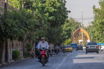  نمایی از خیابان انقلاب دزفول