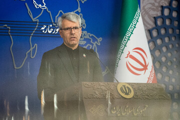 نشست خبری اسماعیل بقایی، سخنگوی وزارت امور خارجه