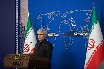 نشست خبری اسماعیل بقایی، سخنگوی وزارت امور خارجه