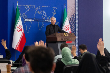 نشست خبری اسماعیل بقایی، سخنگوی وزارت امور خارجه