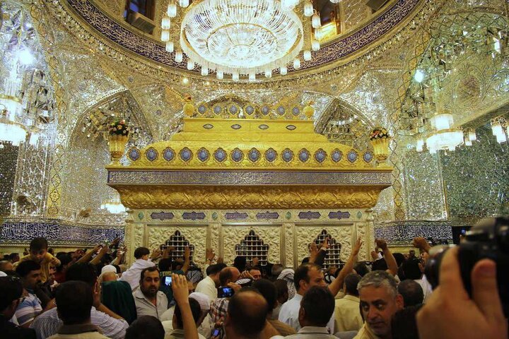 هنر ایرانیها در حرم سفیر امام حسین(ع) + عکس