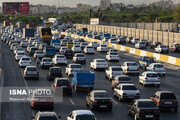 ترافیک سنگین در آزادراه‌های البرز