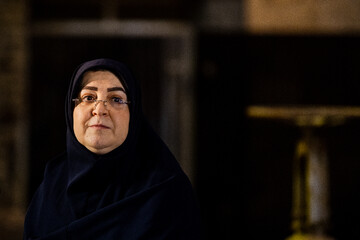 نشست خبری فاطمه مهاجرانی، سخنگوی دولت در باغ‌ موزه دفاع مقدس