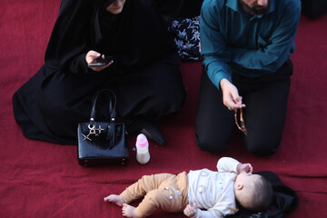 نجوای بندگی در ضیافت عرفه - حرم مطهر شاهچراغ (ع)
