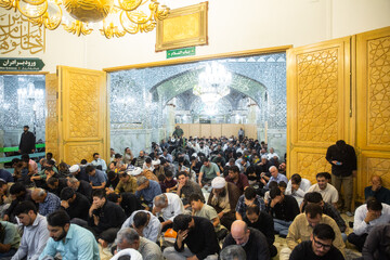 نجوای بندگی در ضیافت عرفه - قم