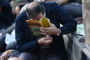 نجوای بندگی در ضیافت عرفه همدان