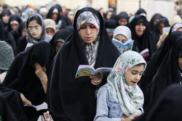 نجوای بندگی در ضیافت عرفه - زنجان