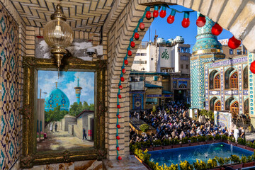 نجوای بندگی در ضیافت عرفه - تهران
