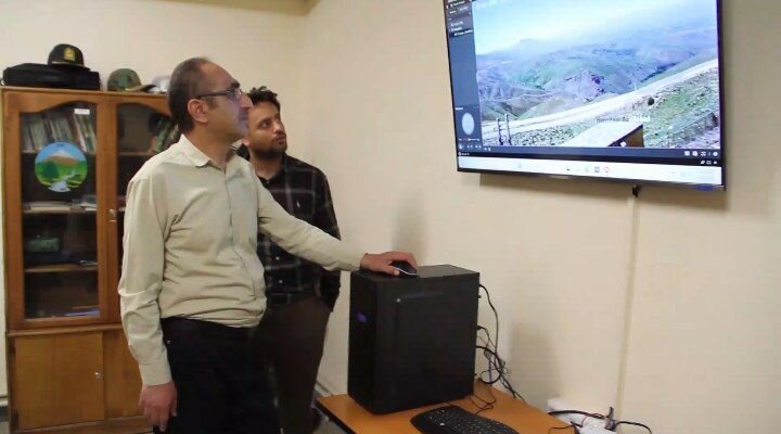 نخستین مرکز پایش تصویری عرصه های منابع طبیعی همدان راه اندازی شد