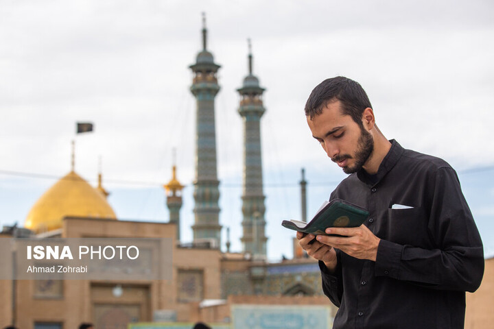 نجوای بندگی در ضیافت عرفه - قم