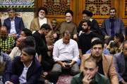 مراسم ختم خواهر سیدمحمد خاتمی در یزد برگزار شد