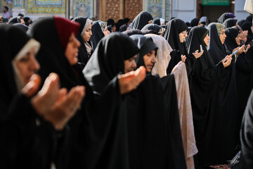 اقامه نماز عید سعید قربان - حرم مطهر رضوی