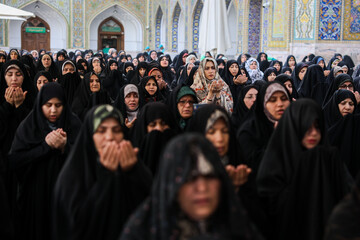 اقامه نماز عید سعید قربان - حرم مطهر رضوی