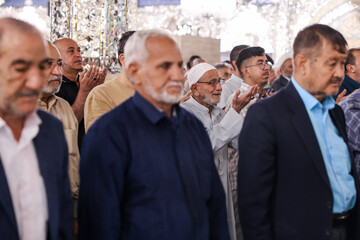 اقامه نماز عید سعید قربان - حرم مطهر رضوی