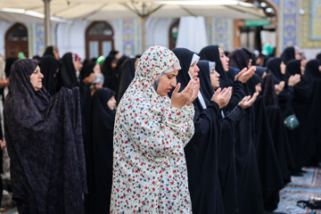 اقامه نماز عید سعید قربان - حرم مطهر رضوی