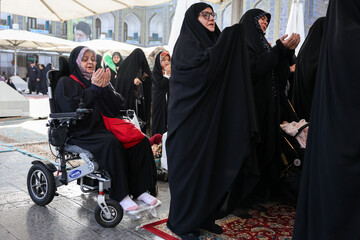 اقامه نماز عید سعید قربان - حرم مطهر رضوی