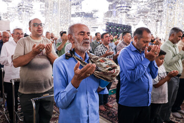 اقامه نماز عید سعید قربان - حرم مطهر رضوی