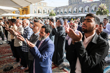 اقامه نماز عید سعید قربان - حرم مطهر رضوی