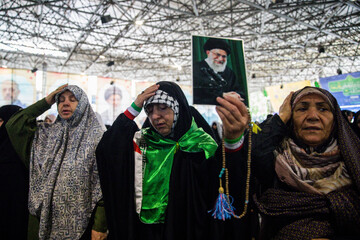 اقامه نماز عید قربان در دانشگاه تهران